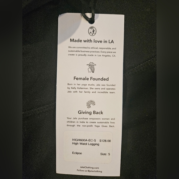 NWT Jala high waist legging. Small. Eclipse - Picture 4 of 4
